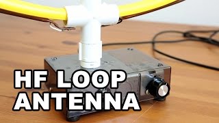 HF Indoor Loop Antenna DIY  Simple amp Easy to Build [upl. by Marti]