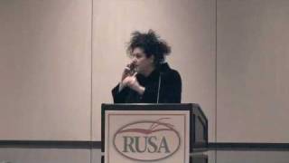 Adriana Trigiani at the 2010 RUSA Book and Media Awards [upl. by Ahkeber]