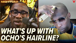 Shannon Sharpe clowns Chad Johnsons hairline  Nightcap [upl. by Amyas233]