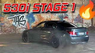 IL A FUMER SA BMW 🔥 530i e60 STAGE 1 🔥 [upl. by Liagiba938]