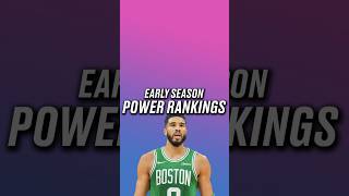 Early Power Rankings nba basketball lebronjames [upl. by Iliak]