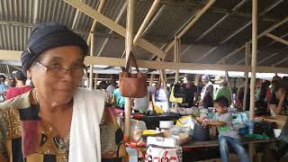 PASAR JOWO NENG SURINAME  SONDAGH MARKT PASAR SAUNA [upl. by Nylauqcaj]