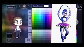 Gacha ClubMaking Ballora from fnaf sister location in Gacha Club My styleGamerNicoleplayz [upl. by Ettelegna]