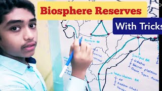 Easy way  Biosphere Reserves  Indian Geography [upl. by Sandeep]