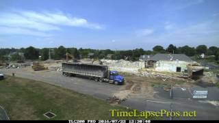 Raw Footage of Lower Salford Elementary Demolition by TimeLapsePROSnet [upl. by Noyart]