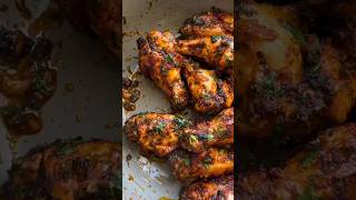 🍗 Buttery Garlic Chicken Wings [upl. by Harac]