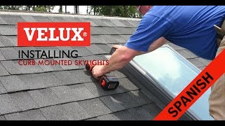 VELUX Install Video  Curb Mounted Skylights SPANISH VERSION SD [upl. by Fairleigh]