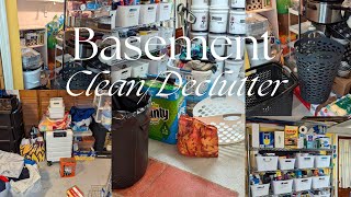 Basement Declutter Clean New amp Fall Decorating [upl. by Toolis]