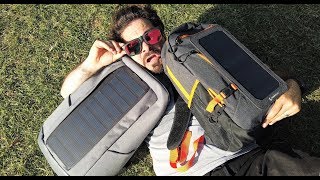 SunnyBAG lo ZAINO che monta il PANNELLO SOLARE più POTENTE del Mondo [upl. by Ravahs]