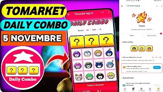 TOMARKET DAILY COMBO 5 NOVEMBRE [upl. by Reld689]