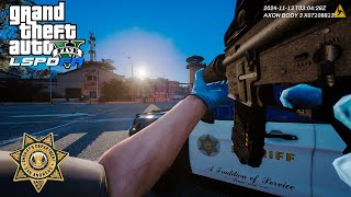 SIN COMENTAR GTA V LSPDFR  Ataque en la prisión de Los Santos [upl. by Nodla]