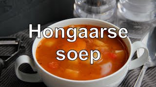 Hongaarse soep recept [upl. by Rocco313]