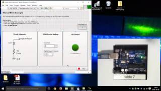 LINX  Labview  Arduino [upl. by Khudari476]