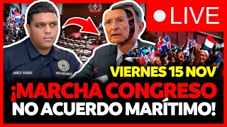 🔴 EN VIVO DESDE EL SENADO MARCHA CONTRA EL ACUERDO MARÍTIMO CON PAÍSES BAJOS ANTIGUA ORDEN DOM 🇩🇴 [upl. by Markman]