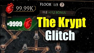 The Biggest KRYPT Glitch for UNLIMITED HEARTS in MK Mobile PATCHED [upl. by Kape613]