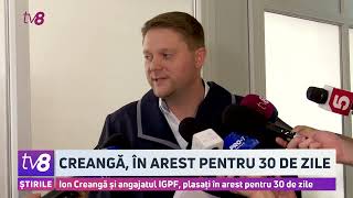 Ion Creangă și angajatul IGPF plasați în arest pentru 30 de zile [upl. by Petie187]