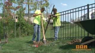 Aluminum Fence  How to install it [upl. by Vyky]