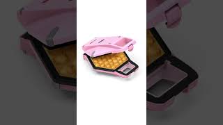 BELLA Bubble Waffle Maker for Hong Kong Style Breakfast Dessert 9quot Waffles wholewheatwaffles [upl. by Asiram266]