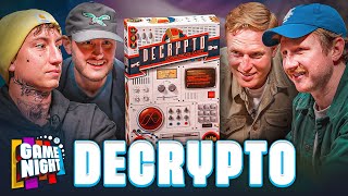 Who Is Better At Cracking Secret Codes  Game Night Decrypto [upl. by Aicileb]