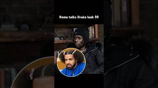 😮 rema on drake song leaking ‘Mention Me’ [upl. by Anirtek]