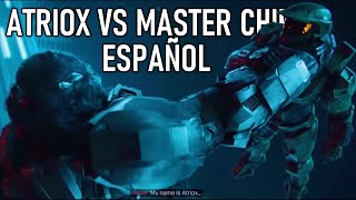 Halo Infinite ATRIOX VS MASTER CHIEF CINEMATICA EN ESPAÑOL [upl. by Malcah]