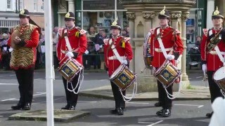 Royal Anglian Regiment Granted The Freedom Of Entry To Uppingham [upl. by Leksehc]