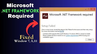 how to install net framework 20 and 35 win 788110كيفية تثبيت حزمة [upl. by Ahsaten588]