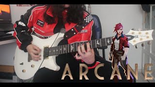 Miyavi amp PVRIS  Snakes  Guitar Cover  Arcane League of Legends [upl. by Crescin]