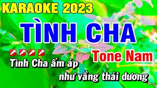 Karaoke Tình Cha  Ngọc Sơn Tone Nam Dể Hát Nhạc Sống  Hoài Phong Organ [upl. by Dale641]