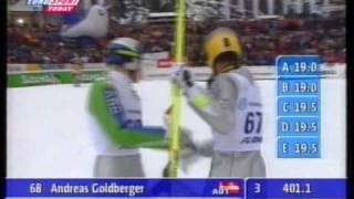 Planica 2000  last 4 jumps [upl. by Brod]