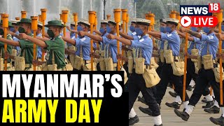 Myanmar Marks Armed Forces Day With Mega Military Parade  Myanmar News LIVE  English News LIVE [upl. by Courtnay]