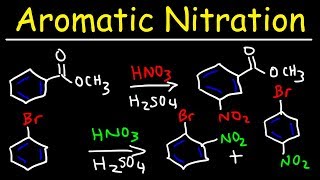 Nitration of MethylBenzoate and Nitration of Bromobenzene [upl. by Aciretehs]