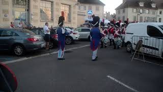 Les Grognards dEpinal en concert à ChâtillonsurSeine [upl. by Irrej]