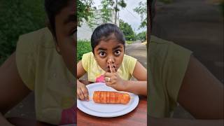 Giant EGG Roll 🥚😱TomampJerry 🤣DiyaIshwarya shorts viralvideo [upl. by Levinson554]