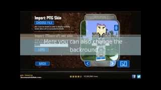 How to change your skin on minecraft Skindex [upl. by Dnamra781]