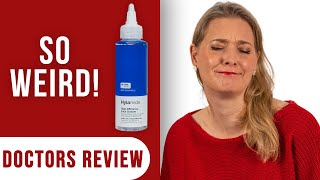 Hylamide High Efficiency Cleaner  the weirdest cleanser ever  Doctors Review [upl. by Levine]