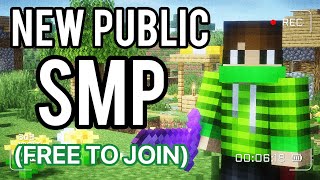 NEW BEST Public Minecraft SMP that you can play [upl. by Esirehc319]