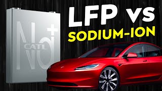 Sodium Ion vs Lithium Ion Batteries  Tesla Model 3 LFP Replacement [upl. by Boser]