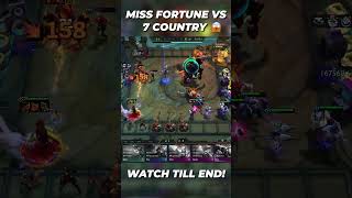 Miss Fortune VS 7 country Infernal Invocation Dreadsteed [upl. by Trix]