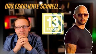 13 Fragen unbubble  Mein Problem mit diesem Format Andrew Tate amp Männlichkeit [upl. by Easter695]