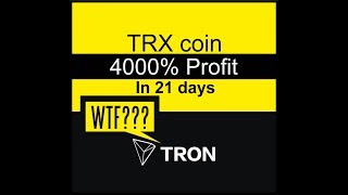 Tron coin news TRX coin Tron TRX Price prediction tron moon TRX HODL [upl. by Ennayelsel]