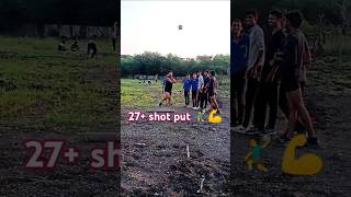 Shot put best टेक्निक 💪🤾💯shotputtechnique mppolice physicaltraining motivationalvideo virul [upl. by Nahgaem858]