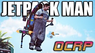 George is JETPACK MAN  OCRP GTA5 RP [upl. by Shantha]