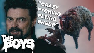 The Boys Are Attacked By Crazy Flying Sheep 🐑  The Boys S4 [upl. by Born]