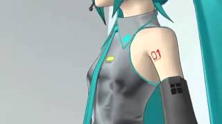 Hatsune Mikus 1st Demo Song Vocaloid 01 Hoshi no Kakera Beatiful Ballad PVmp4 [upl. by Boggs]