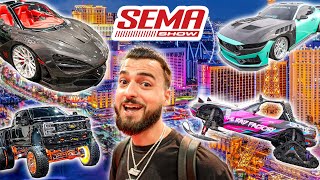 Our First Time at SEMA It’s INSANE [upl. by Irmo]