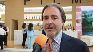 Vitaliano Maccario presidente Consorzio Barbera dAsti  56 ° Vinitaly Verona 15 aprile 2024 [upl. by Suiram]