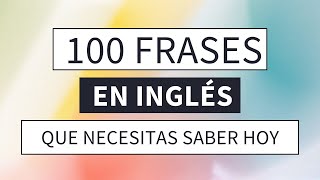 Aprende Frases Básicas en Inglés [upl. by Moyra]