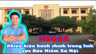 LS5HC06A  KHIẾU KIỆN HÀNH CHÍNH TRONG LĨNH VỰC BẢO HIỂM XÃ HỘI [upl. by Mehcanem]