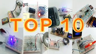 TOP 10 Mejores Proyectos electronicos🔌💡 [upl. by Orsini]